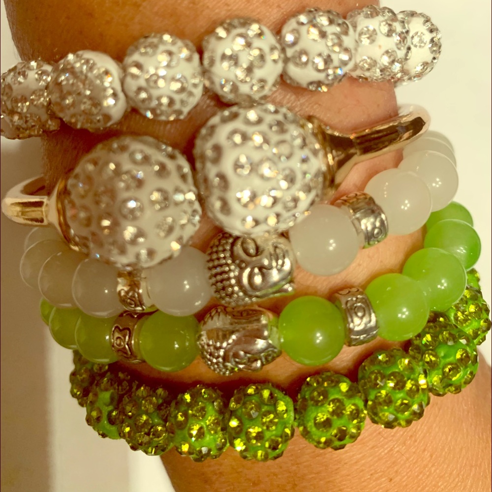 Buddha bead stack
